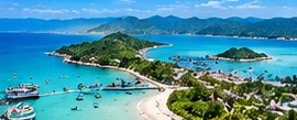 Đảo và vịnh biển - illustrative travel image
